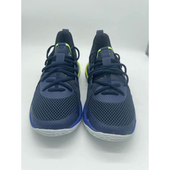 Under Armour Curry 7 Big Kids 'Dub Nation' - Size 4Y / 5.5W - Brand New w box - Picture 4 of 9